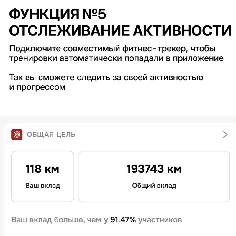 Все для ваших тренировок – в одном приложении! Все для ваших тренировок – в одном приложении!