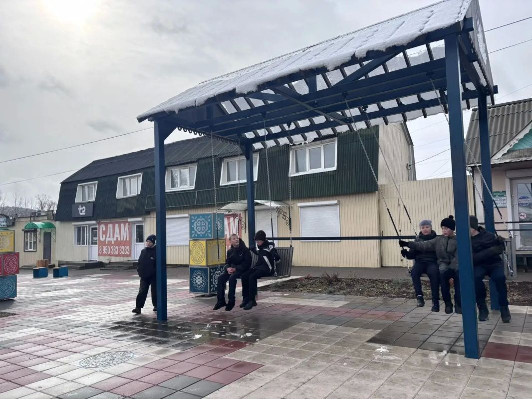 В селе Мухошибирь обновили главную пешеходную зону В селе Мухошибирь обновили главную пешеходную зону