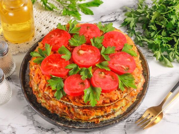 Закусочный торт из печени и кабачков: идеальный вкус для любого мероприятия