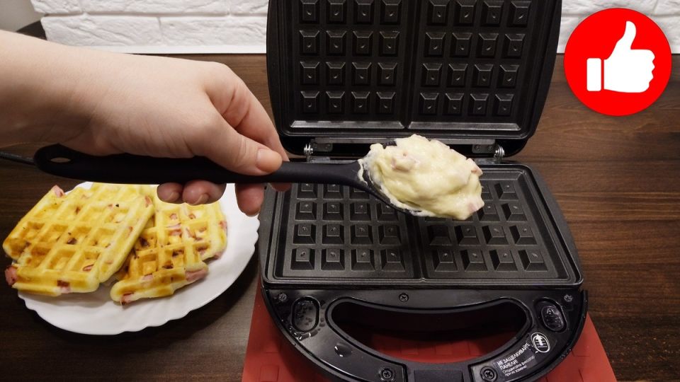 Вафли с колбасой: новый взгляд на выпечку