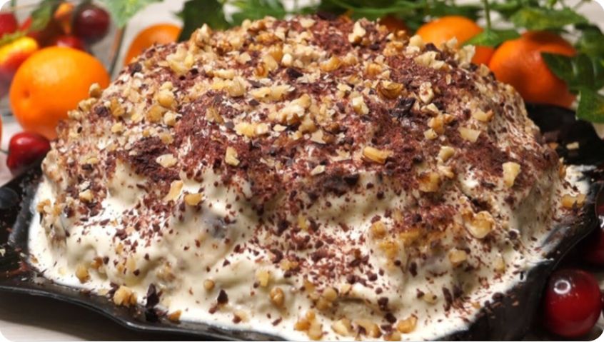 Торт «Айсберг»: быстрое решение для сладкого чаепития