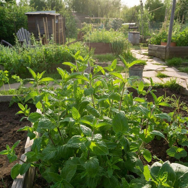 Как приручить мяту: 6 простых приёмов, чтобы зелёный сосед не захватил весь огород