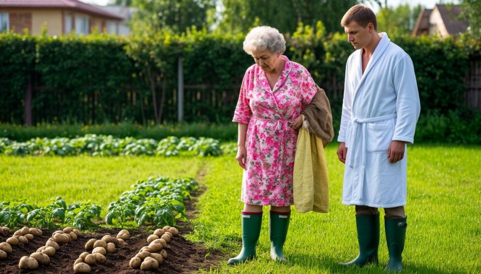 Свекровь посадила картошку на моём газоне — как я научилась отпускать